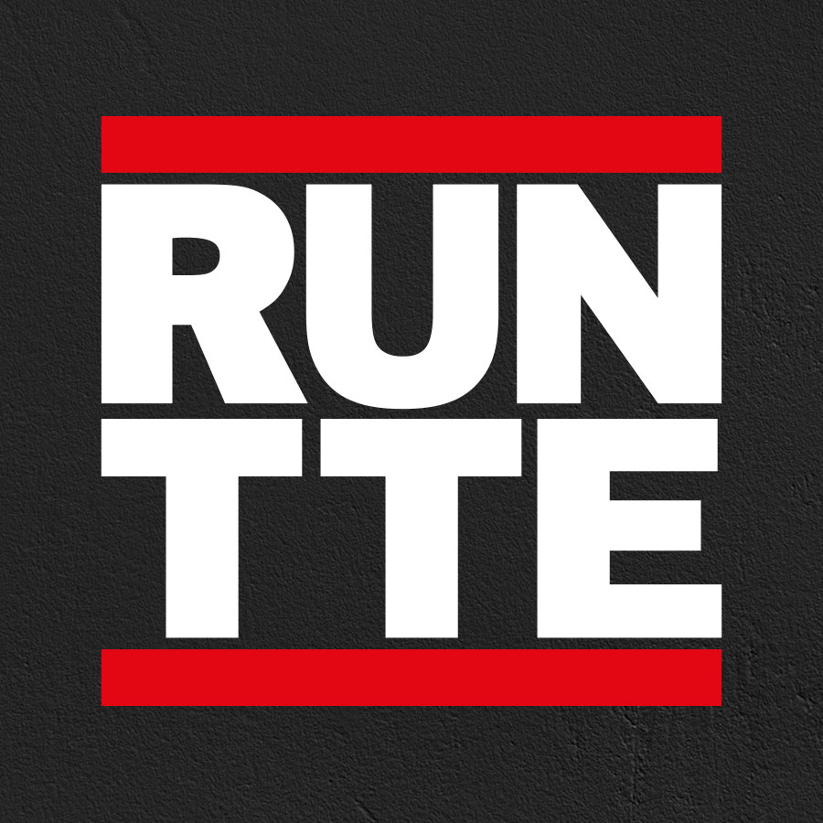 RUN TTE Sticker