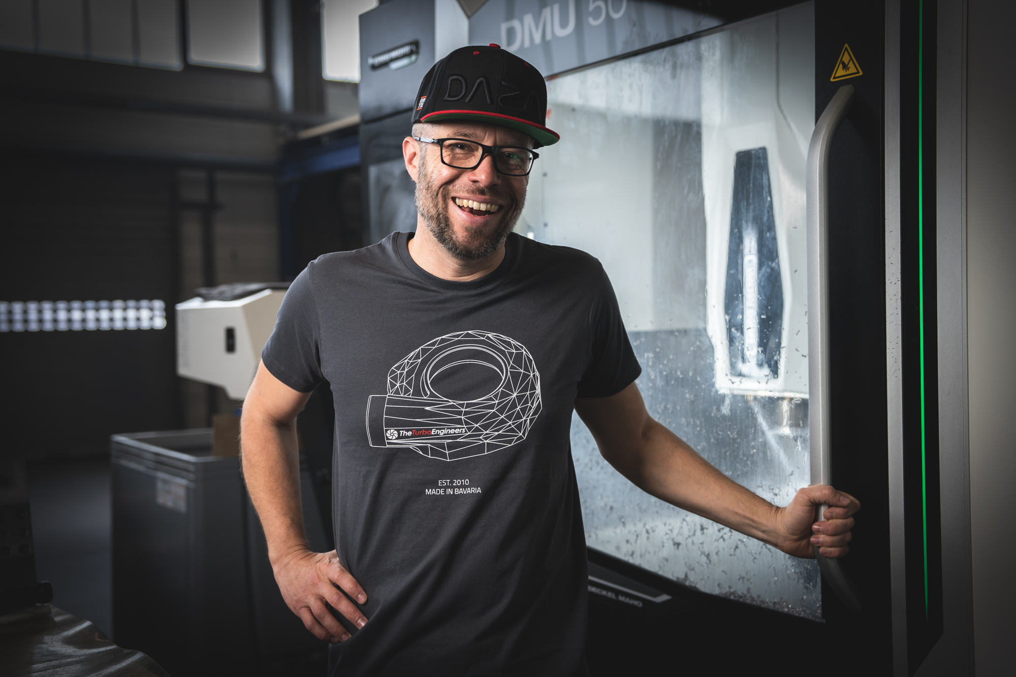 TTE Low Poly Turbocharger T-shirt