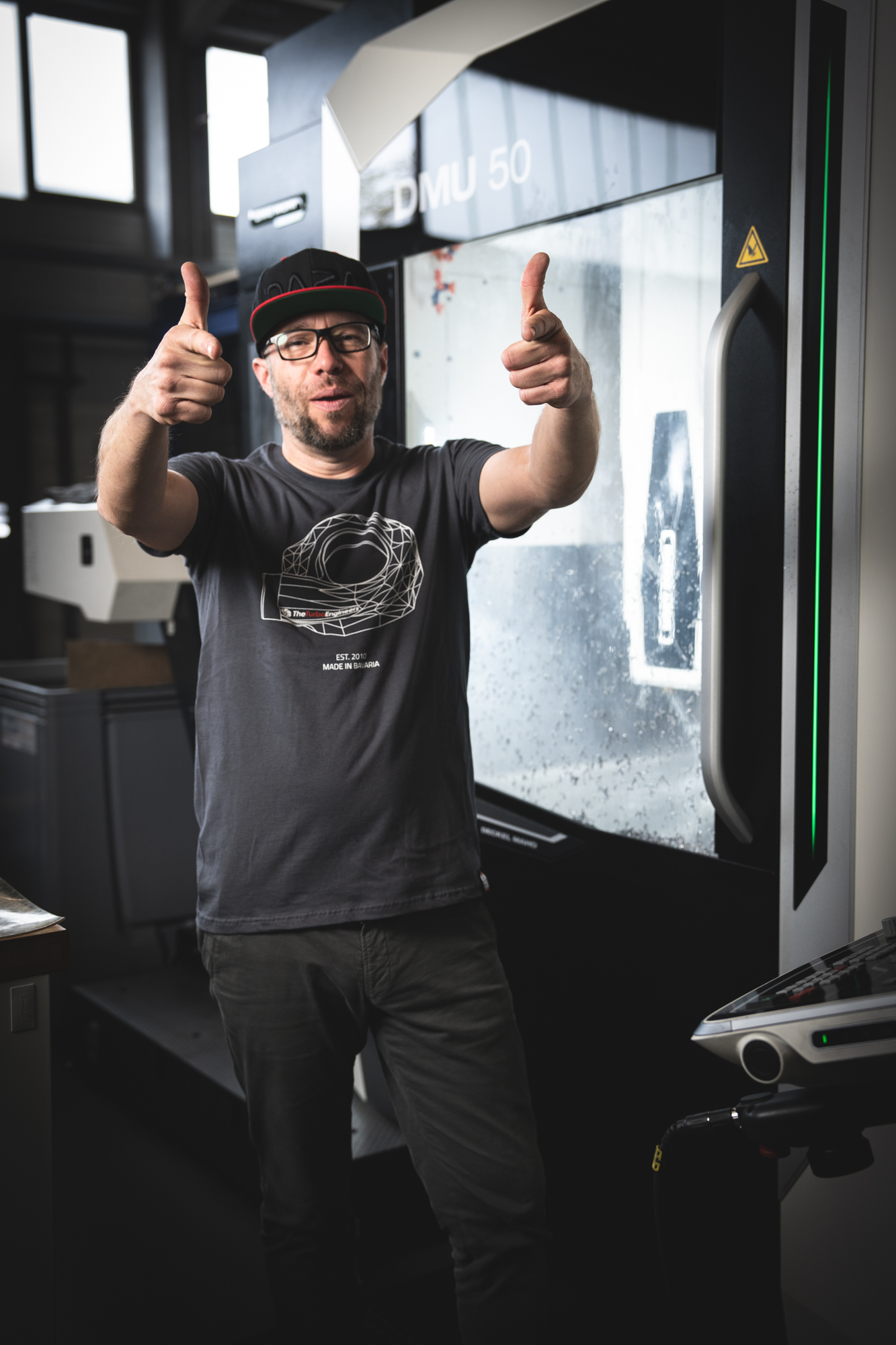 TTE Low Poly Turbocharger T-shirt